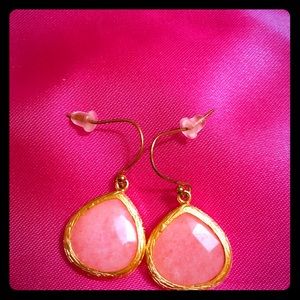 Pink earrings